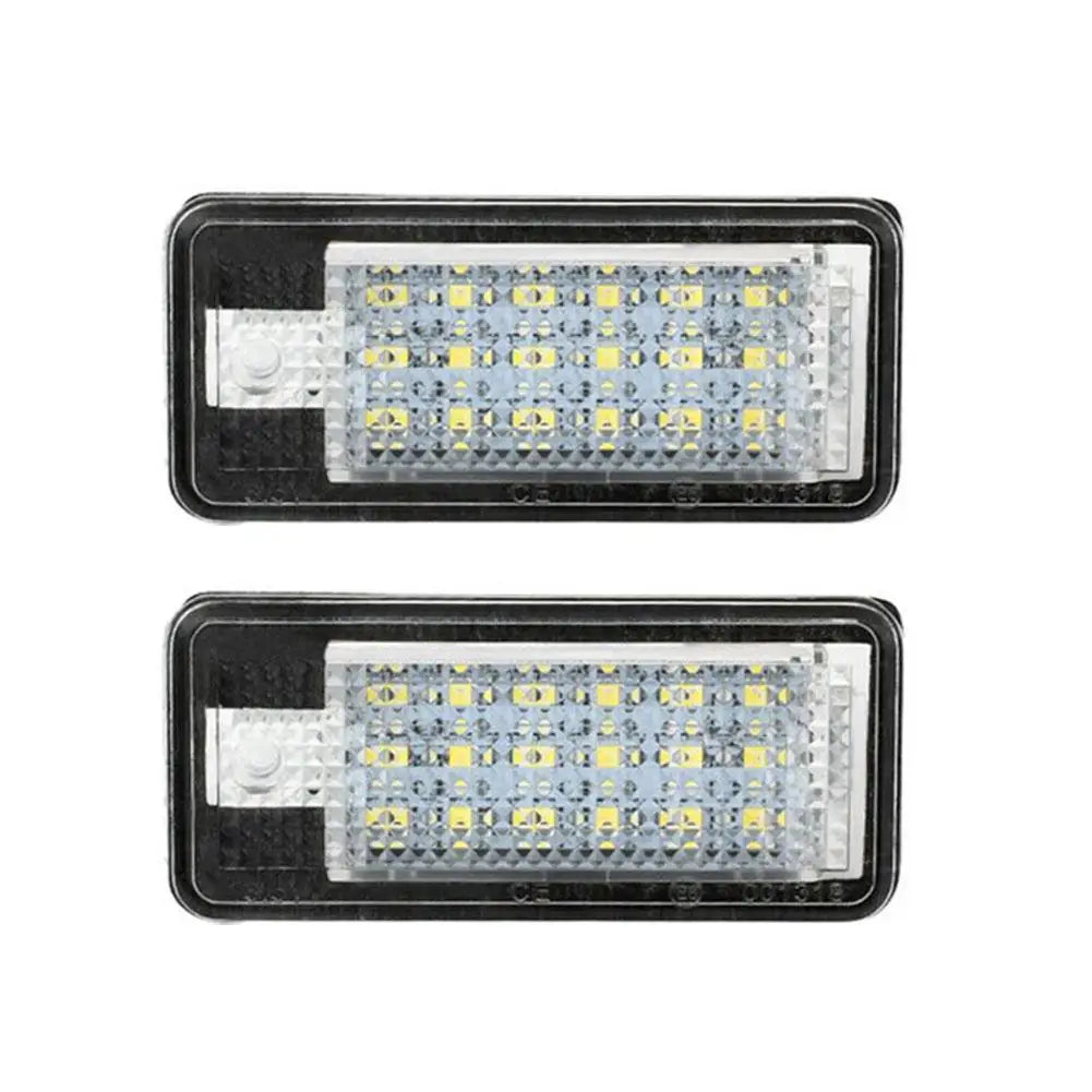 Audi A3 S3 A4 S4 A6 C6 A8 S8 Q7 LED License Plate Lights