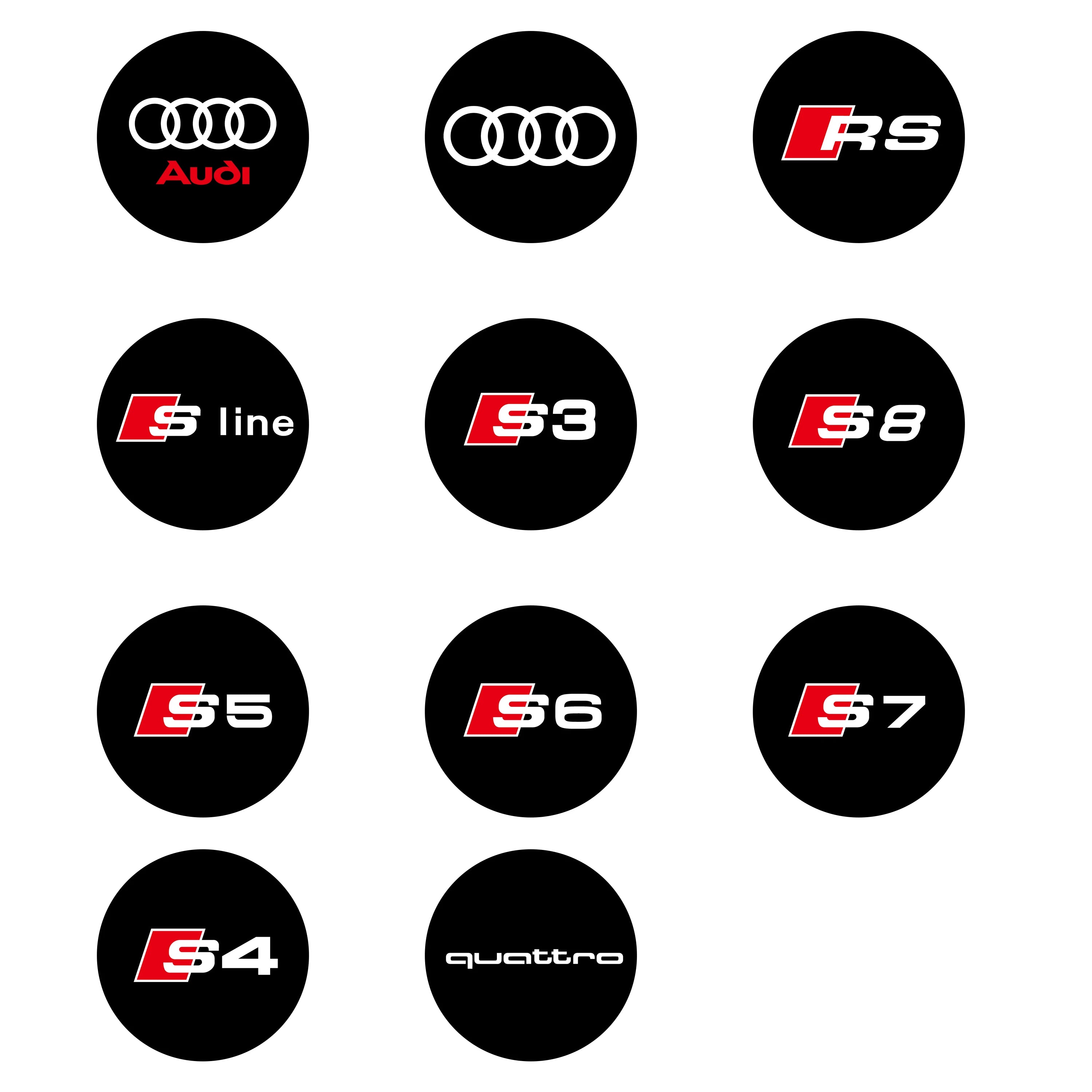 Audi Logo LED Door Welcome Lights