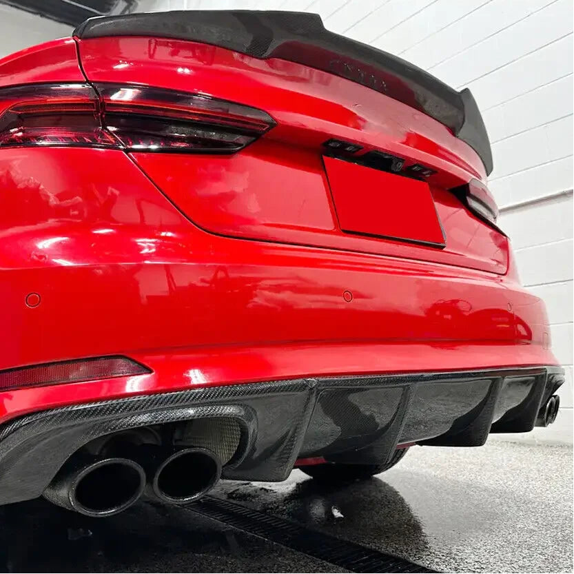 Rear Trunk Spoiler for Audi B9 A5/S5/RS5 4-Door 2017-2024